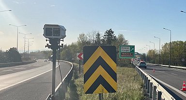 85'i hızdan 725 araç sürücüsüne ceza yazıldı