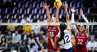 A Milli Kadın Voleybol Takımı, ABD'ye mağlup oldu