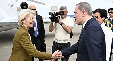 AB Komisyonu Başkanı Leyen, Azerbaycan'da