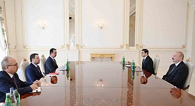 Adalet Bakanı Gürlek, Azerbaycan Cumhurbaşkanı Aliyev tarafından kabul edildi