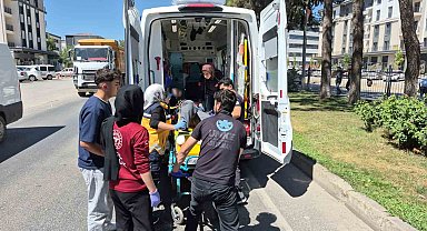 Adıyaman'da motosiklet devrildi: 2 yaralı