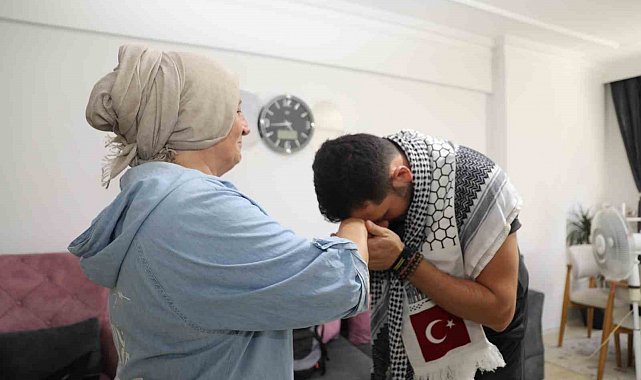 Ailesiyle vedalaştı, zulme 'dur' demek için Filistin'e yola çıktı