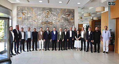 AK Parti Denizli heyetinden OSB ve DENİB'e ziyaretlerde bulundu