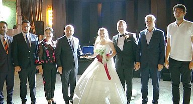 AK Parti Teşkilatı Ticaret İl Müdürü Kürkçü'nün mutlu gününe ortak oldu