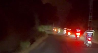 Alanya'da motokuryeler ekiplere malzeme yardımı için seferber oldu