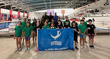 Aliağalı yüzücülerden Samsun'da önemli başarı