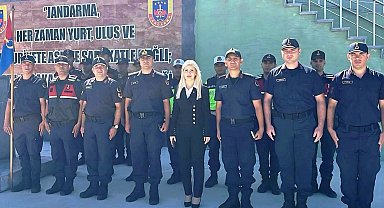 Altıntaş Kaymakamı Yıldırım'dan jandarma birimlerine ziyaret