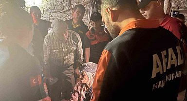 Alzheimer hastası yaşlı kadın ekiplerin çalışmasıyla sağ bulundu