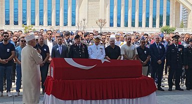 Ankara'da helikopter kazasında hayatını kaybeden pilot son yolcuğuna uğurlandı