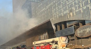 Ankara'da iş yerinde çıkan yangın söndürüldü