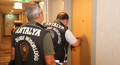 Antalya'da günübirlik konaklama yerleri ve araç kiralama firmalarına eş zamanlı denetim