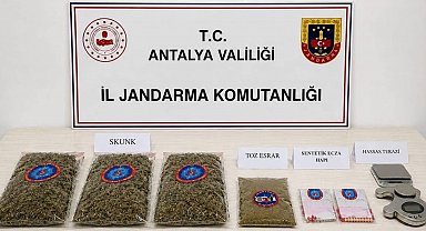 Antalya'da uyuşturucu operasyonu