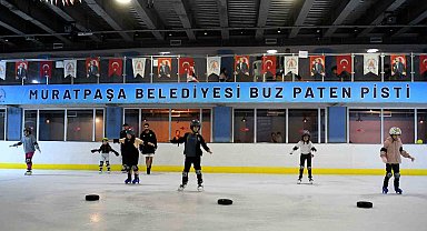 Antalya'nın yaz aylarında serinleten adresi: Dağyakası Buz Pisti
