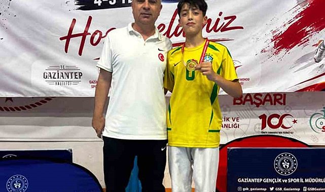 Arabanlı Taekwondocu bölge şampiyonu Ahmet Öztürk Gaziantep'i temsil edecek