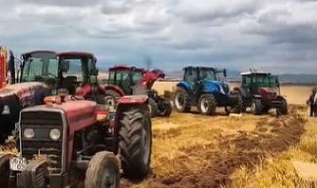 Arazi yangını köy sakinlerinin müdahalesiyle kontrol altına alındı