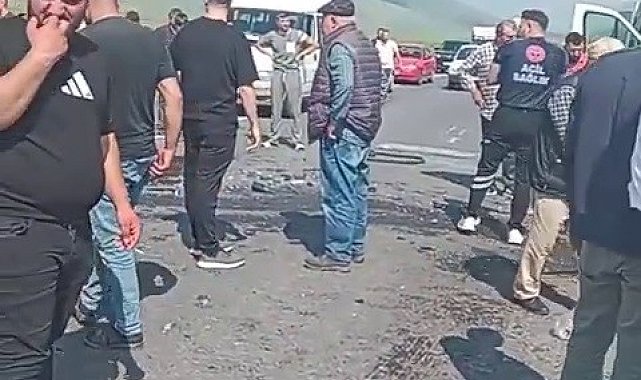 Ardahan'da otomobiller çarpıştı: 6 yaralı