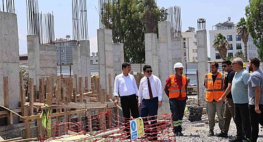 Arsuz'da anaokulu inşaatlarında çalışmalar sürüyor