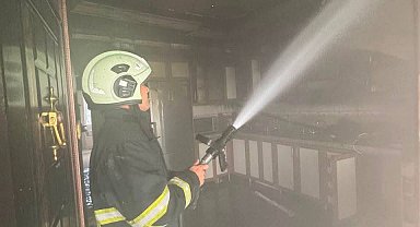 Arsuz'da ev yangını