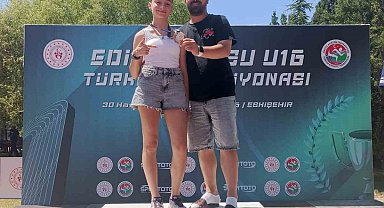 Atlet Alya Gül Keskin, U16 Türkiye Şampiyonu oldu