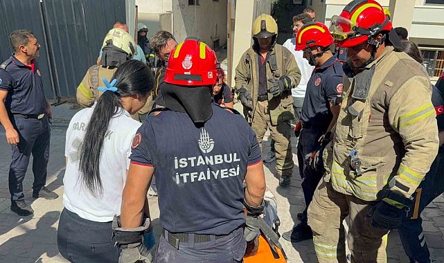 Avcılar'da kentsel dönüşüm kazası: 1 işçi yaralandı