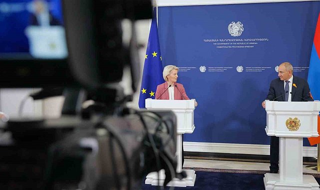 Avrupa Komisyonu Başkanı Leyen, Paşinyan ile görüştü