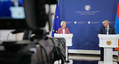 Avrupa Komisyonu Başkanı Leyen, Paşinyan ile görüştü