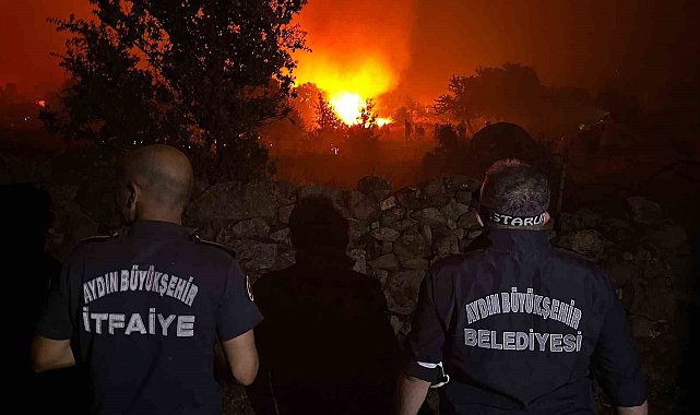 Aydın Büyükşehir itfaiyesi Mutaflar için seferber oldu