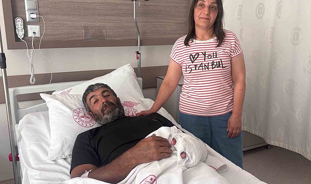 Ayı saldırısından yaralı kurtulan çiftçi yaşadıklarını anlattı: "Kürek olmasaydı sonum ne olurdu bilemedim"