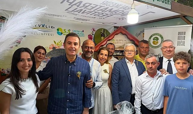 Ayvalık'ın yöresel lezzetleri 7. Aromaterapi Festivali'nde büyük ilgi gördü