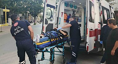 Bafra'da trafik kazası: 1 yaralı
