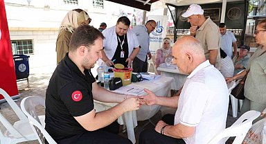Bağcılar'da camilerde sağlık taraması yapıldı