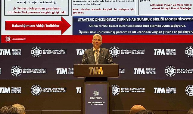Bakan Bolat: "Haziran'da ihracat yüzde 21,9 artarak tüm zamanların en yüksek Haziran rekoru kırıldı"