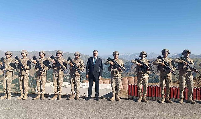 Bakan Çiftçi sınırın sıfır noktasında: "'Terörsüz Türkiye' projesi hayata geçmiştir ve kararlılıkla devam ederek başarıya ulaşacaktır"