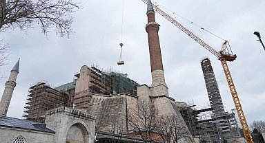 Bakan Ersoy: "Ayasofya'yı, bilimsel koruma anlayışıyla gelecek nesillere en güçlü şekilde aktarmaya kararlılıkla devam edeceğiz"