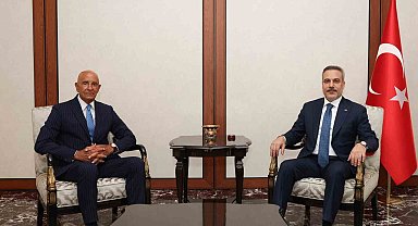 Bakan Fidan, ABD'nin Ankara Büyükelçisi Barrack'ı kabul etti