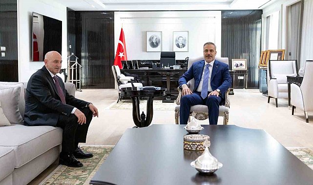 Bakan Fidan, Ankara İl Emniyet Müdürü Yüksek'i kabul etti