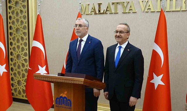 Bakan Işıkhan Malatya'da temaslarına başladı