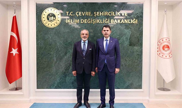 Bakan Kurum, DEM Parti Milletvekili Sakık'ı kabul etti
