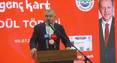 Bakan Osman Aşkın Bak: "En büyük hedefimiz gençleri spora yönlendirerek kötü alışkanlıklardan uzak tutmak"