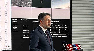 Bakan Yumaklı: "115 yangına müdahale ettik. Bu yangınlardan 110'unu kontrol altına aldık"