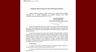 Baki Ersoy'dan Sarız'daki afet konutları için soru önergesi