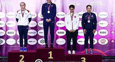 BARÜ'lü sporculardan Avrupa Güreş Şampiyonası'nda 2 madalya
