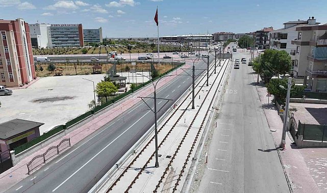 Başkan Altay: "Adliye-Şehir Hastanesi tramvay uzatma hattında test sürüşleri öncesi son aşamaya geldik"