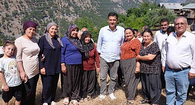 Başkan Atlı, kırsal mahallede vatandaşlarla buluştu