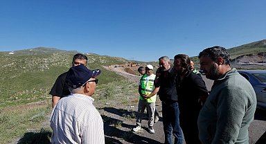 Başkan Büyükkılıç, Erciyes'e nefes olacak alternatif yol çalışmalarını inceledi
