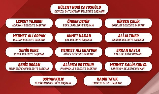 Başkan Çavuşoğlu 15 belediye başkanının Yeni Parti'ye katıldığını duyurdu