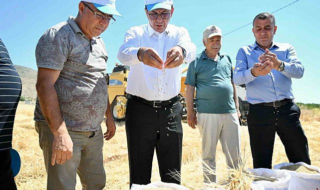 Başkan Geçit "Üreticilerimize ücretsiz arpa dağıtımı yapacağız"