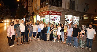 Başkan Kaya, mahalle sakinleriyle akşam buluşmasında bir araya geldi