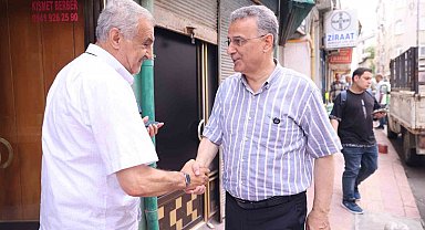 Başkan Kurnaz, esnafın taleplerini dinledi