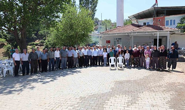 Başkan Tetik, mahalle sakinleri ile bir araya geldi